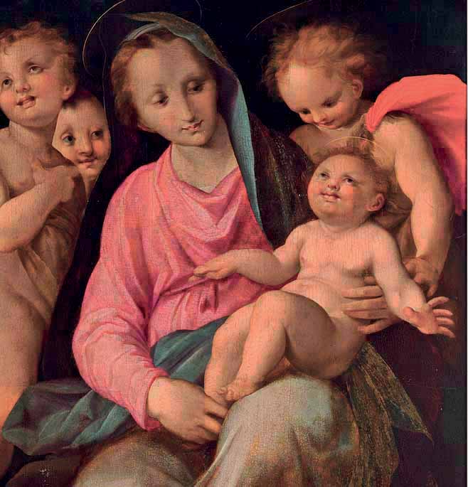 Maso da San Friano, Madonna con bambino