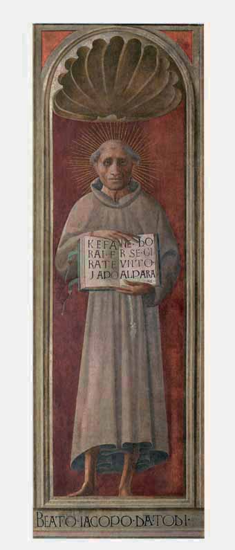 PAOLO UCCELLO (Paolo di Dono, Firenze 1397- 1475), Beato Iacopo da Todi (1436)